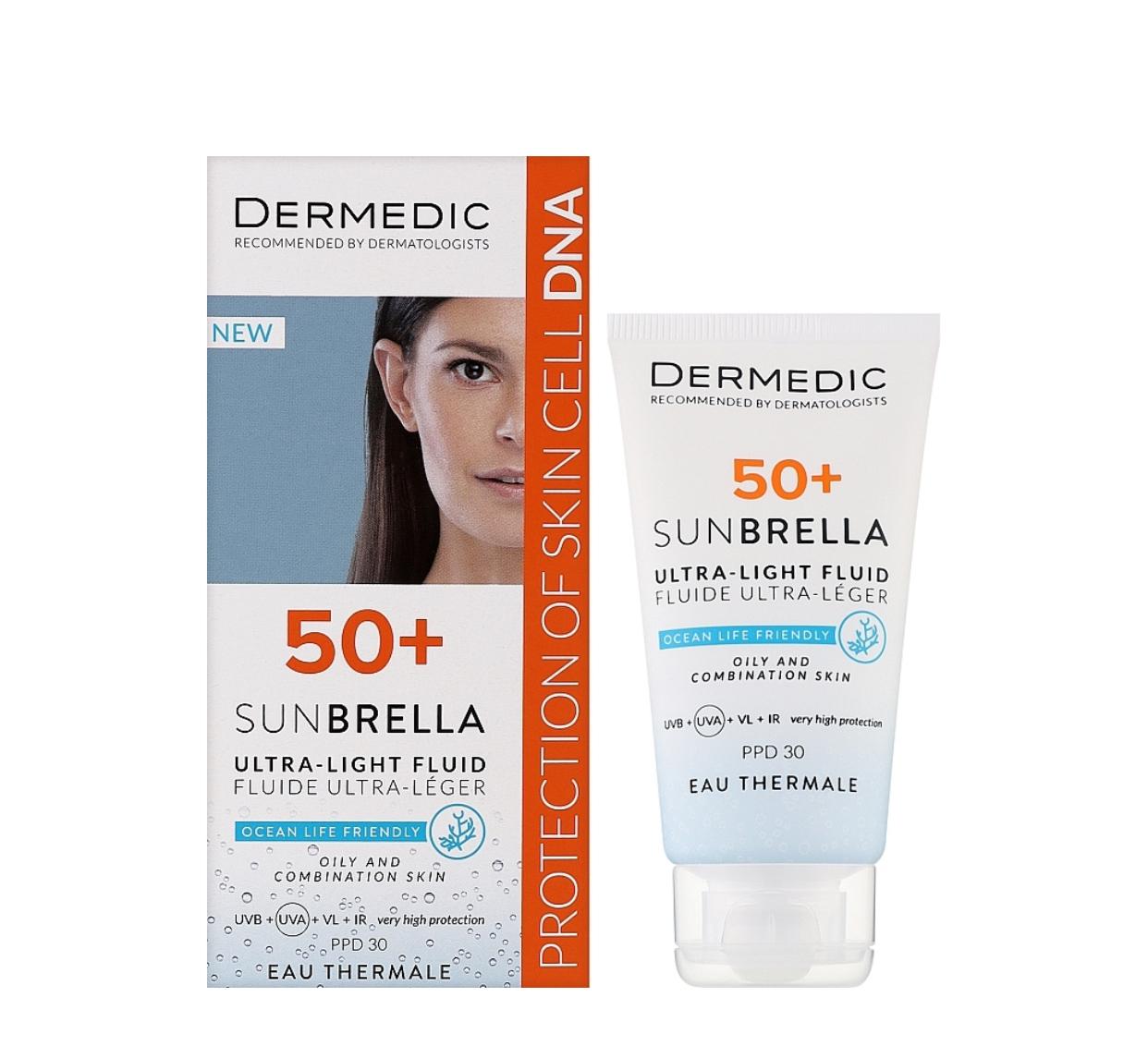 DERMEDIC Sunbrella Ultra-Light Fluid Oily And Combination Skin - 40ml