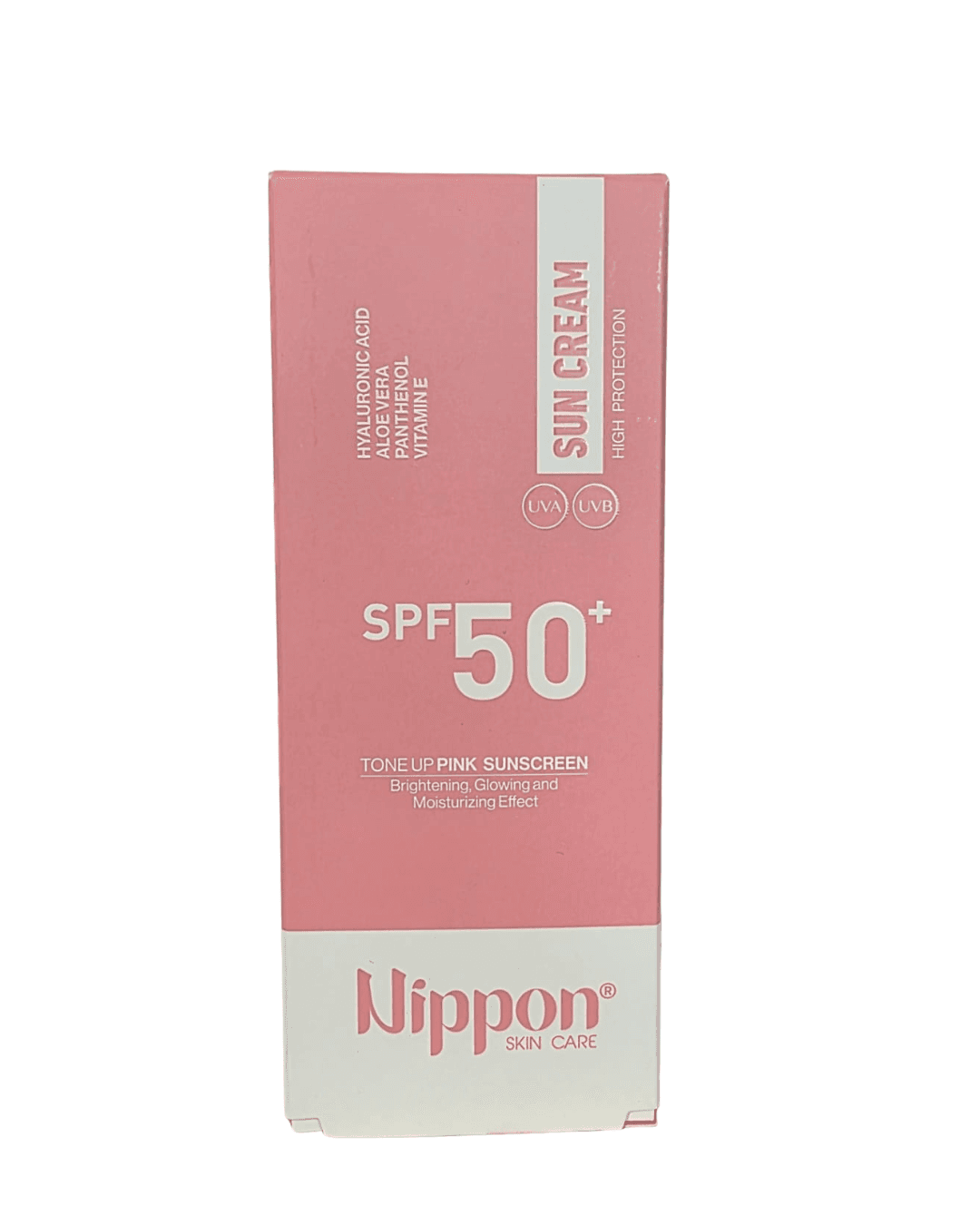NIPPON SPF50 Pink Sun Cream For Dry And Sensetive Skin - 50g
