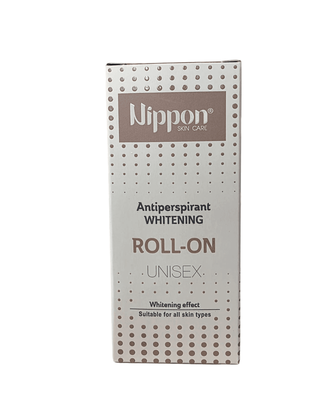 NIPPON Antiperspirant Whitening Roll-On Unisex (Brown) - 70ml