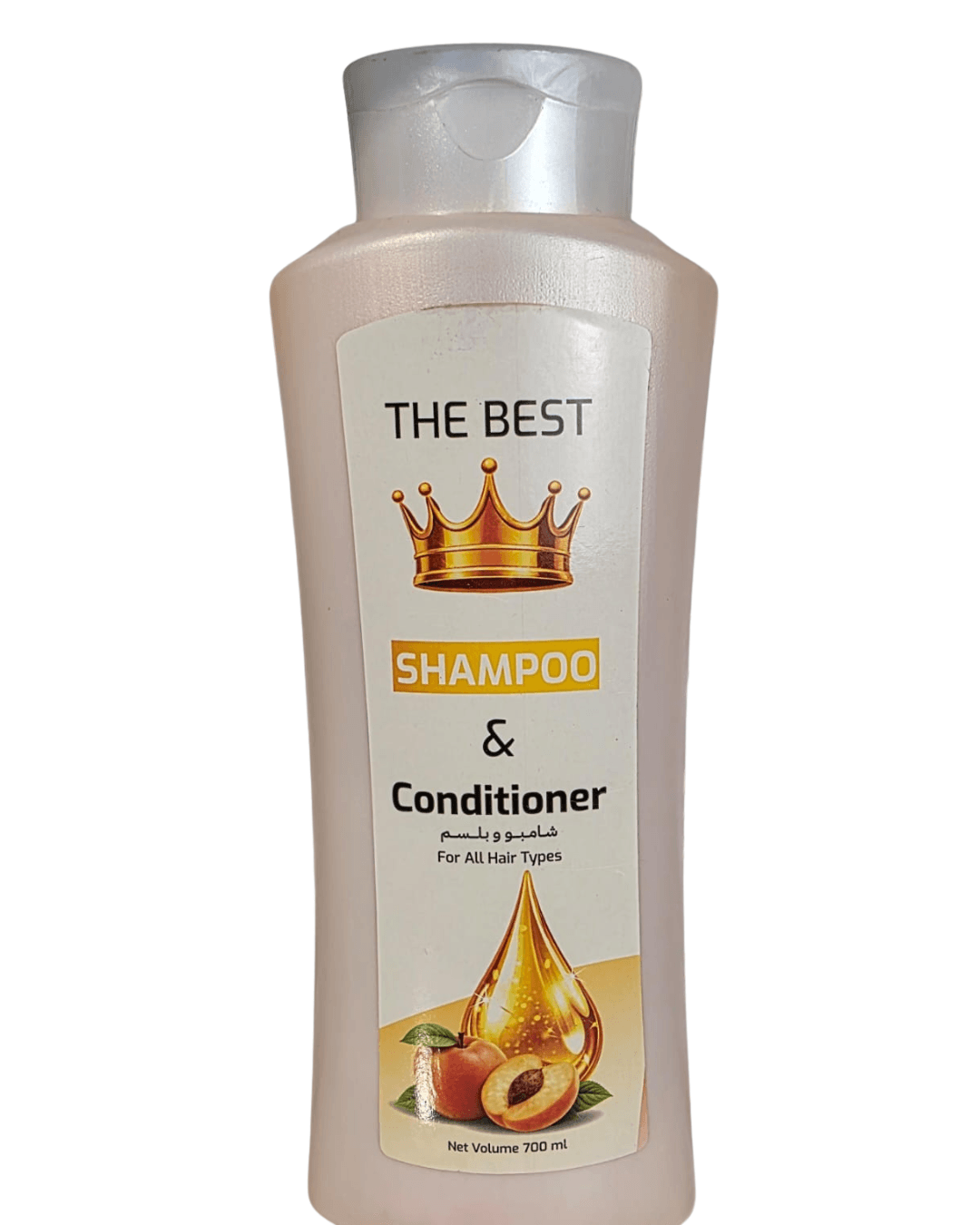 THE BEST Shampoo&Conditioner Apricot For All Hair Type - 700ml