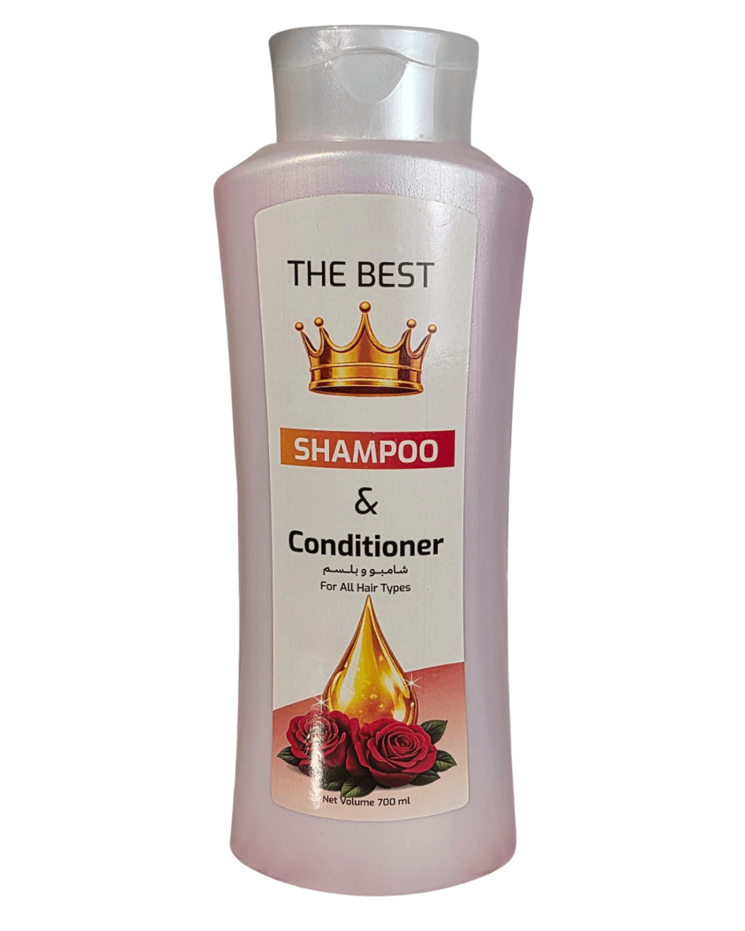 THE BEST Shampoo& Conditioner Rose - 700ml
