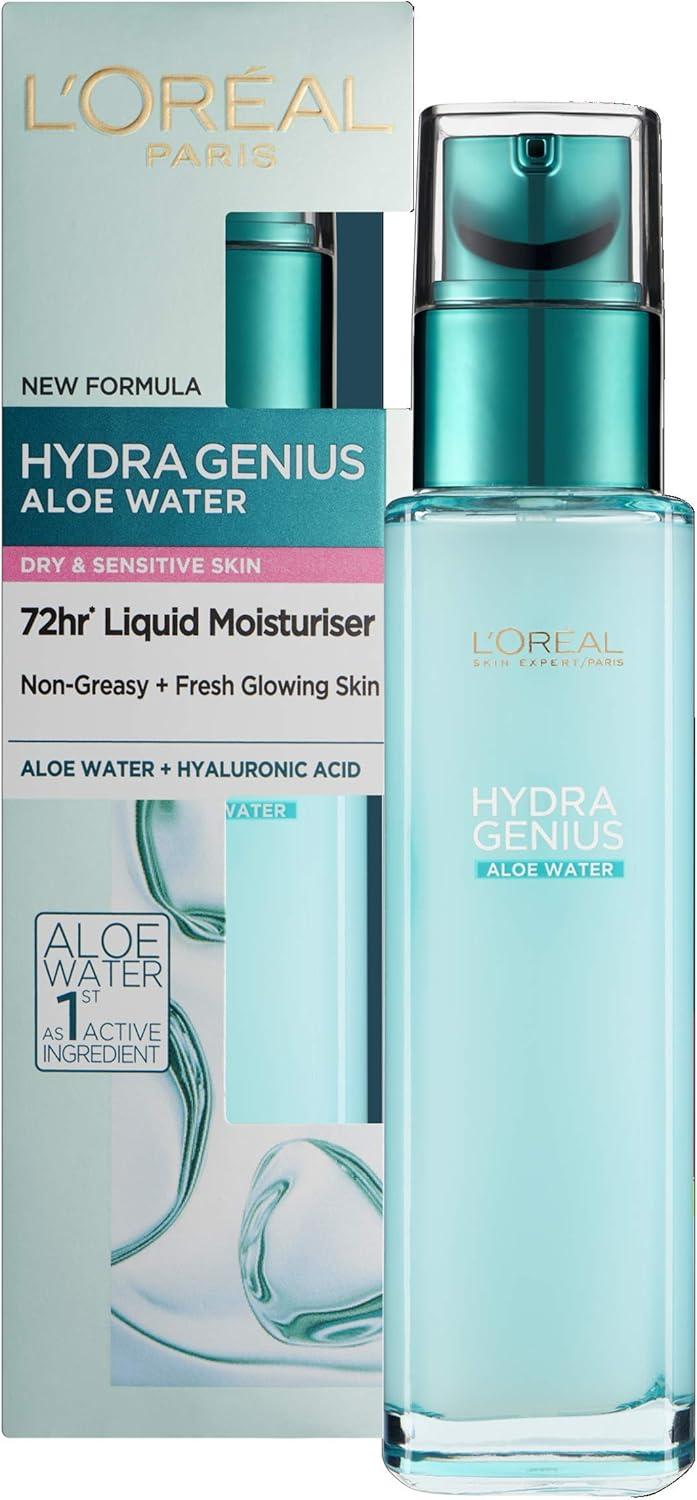 L'Oreal Hydra Genius Aloe Water Dry&Sensitive Skin - 70ml