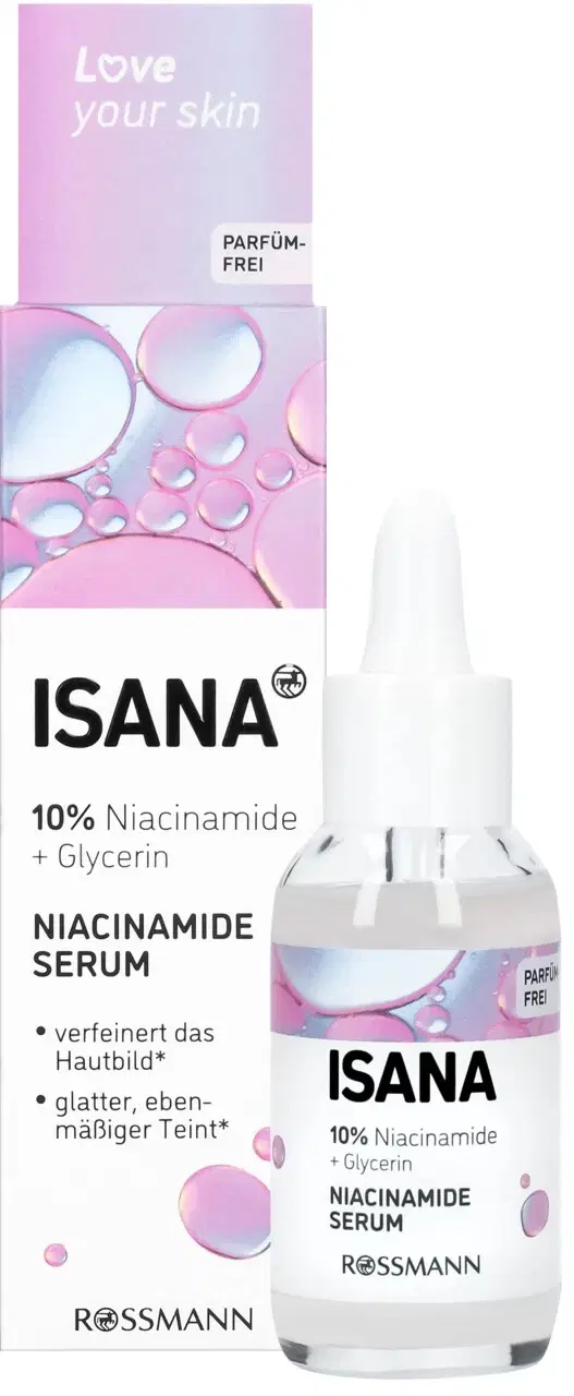 ISANA 10% Niacinamide + Glycerin Serum - 30ml
