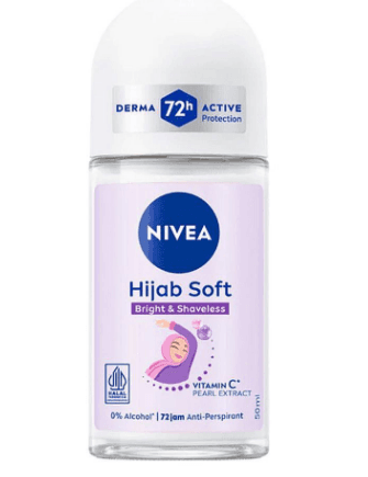NIVEA Hijab Soft Vitamin C Anti-Perspirant Roll-On  - 50ml