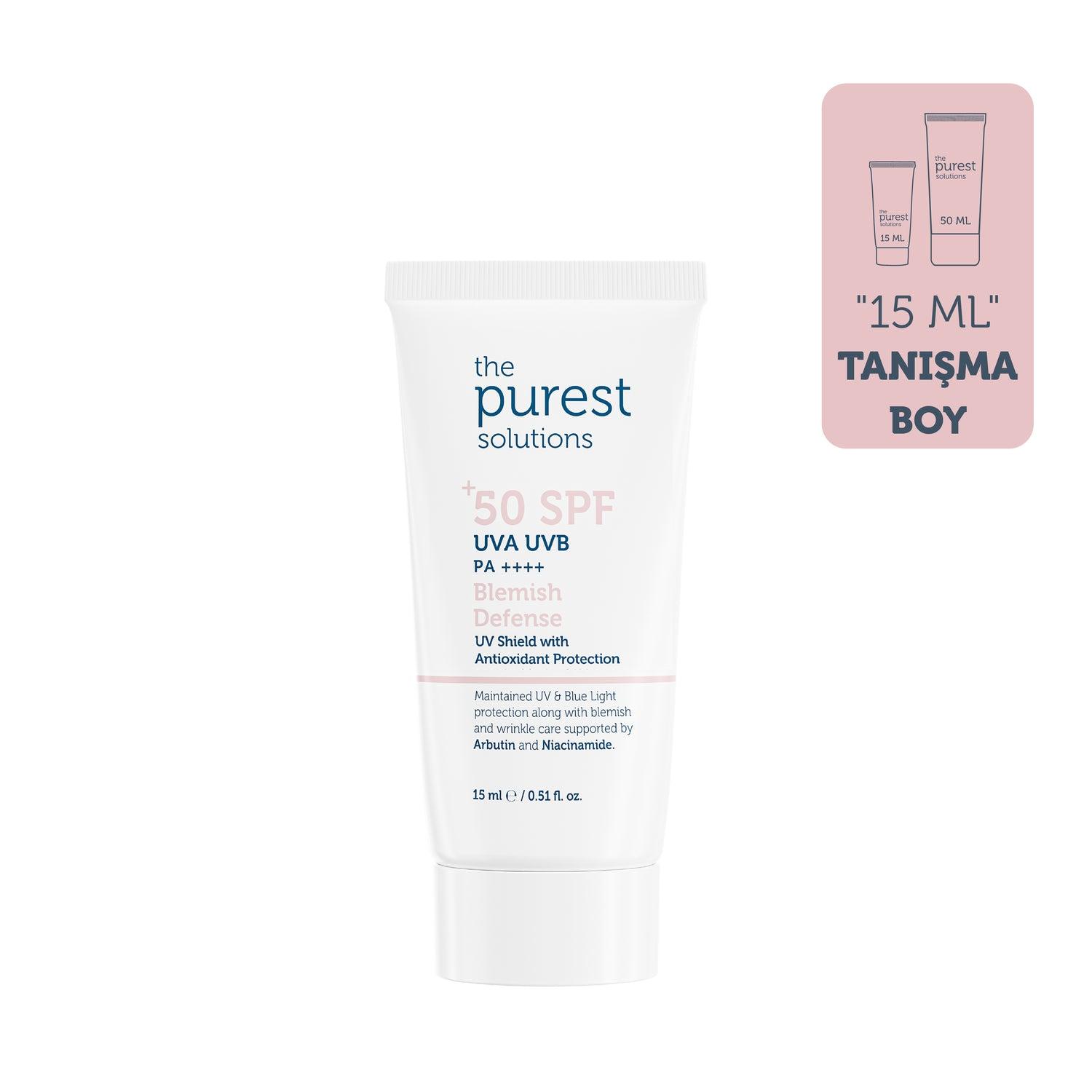 THE Purest 50SPF Pink Blemish Defense - 15ml