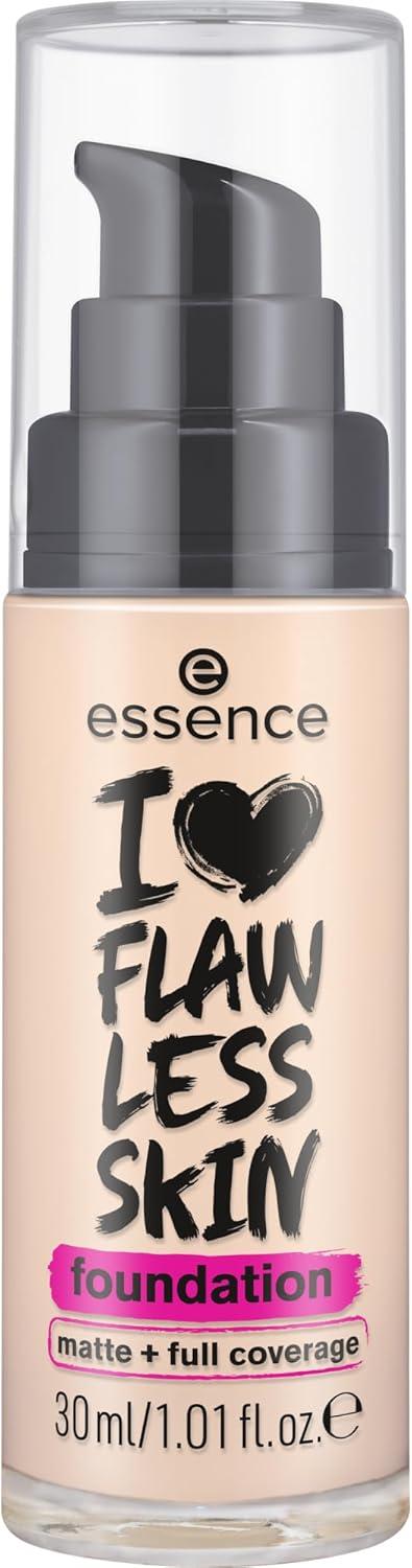 ESSENCE Foundation Matte+Full Coverage 10 Light Porcelain - 30ml