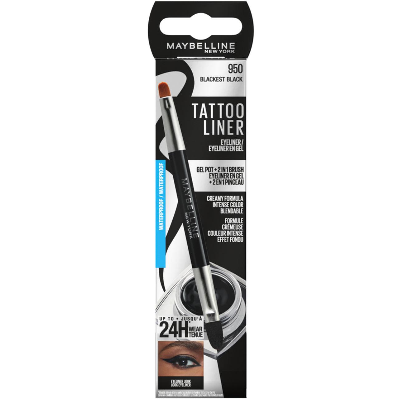 MAYBELLIN 950 Blackest Black Tattoo Liner