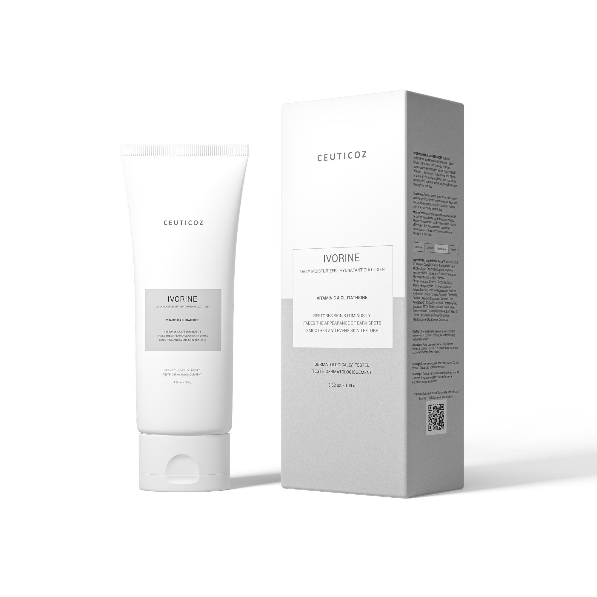 CEUTICOZ Ivorine Daily Moisturizer - 100g
