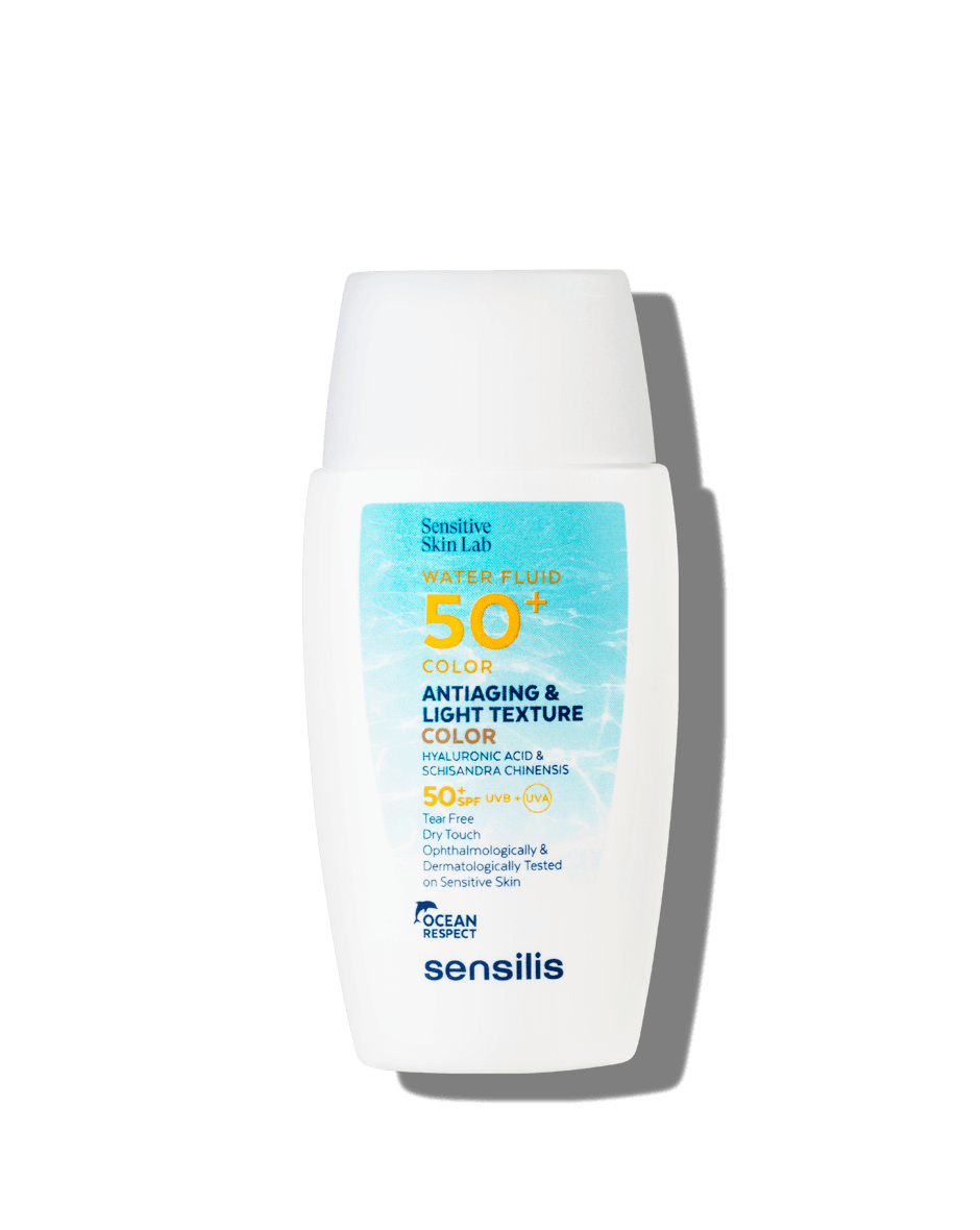 SENSILIS Water Fluid 50 Color Antiaging & Light Texture Sunscreen - 40ml