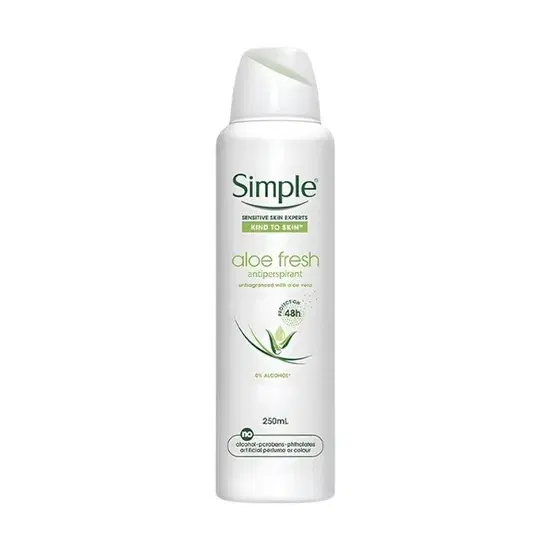 SIMPLE Aloe Fresh Antiperspirant - 250ml