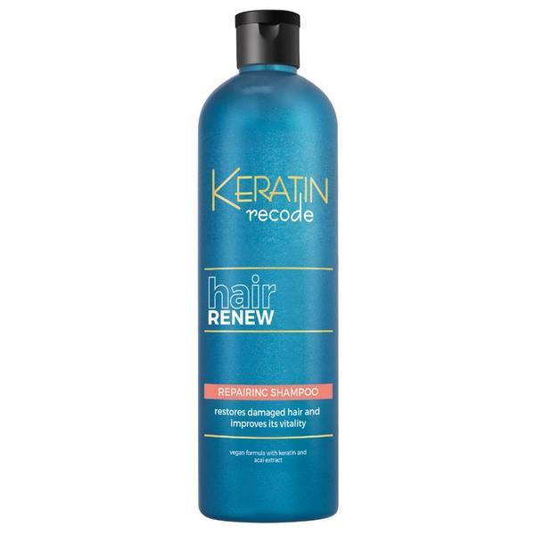 KERATIN RECODE Hair Renew Repairing Shampoo - 400ml