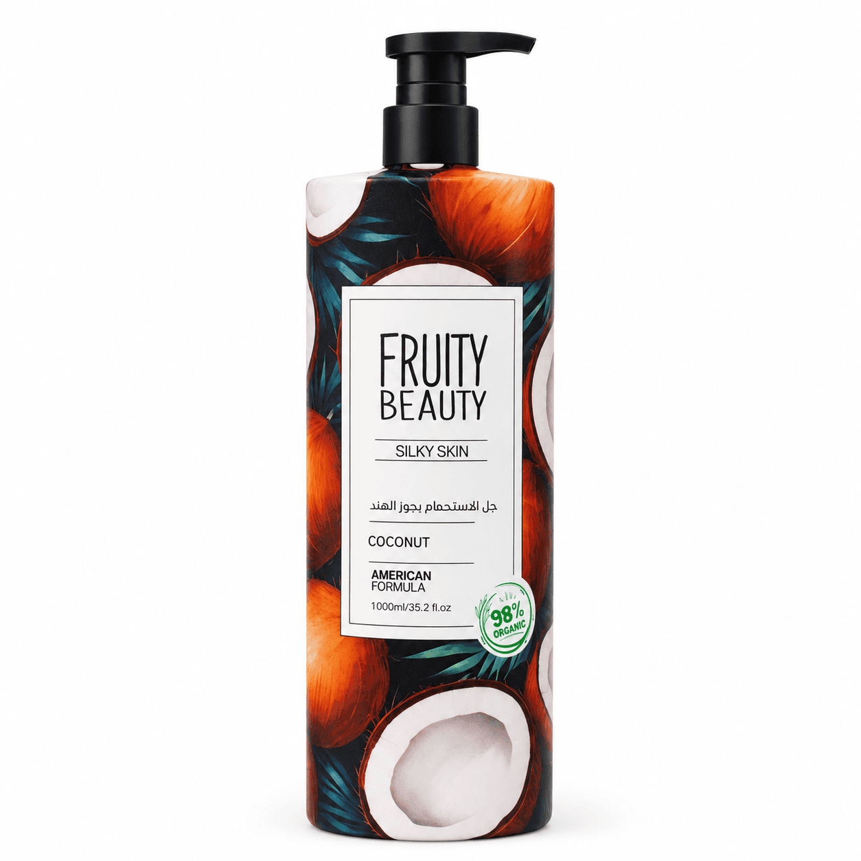 FRUITY BEAUTY Shower Gel Coconut - 1000ml