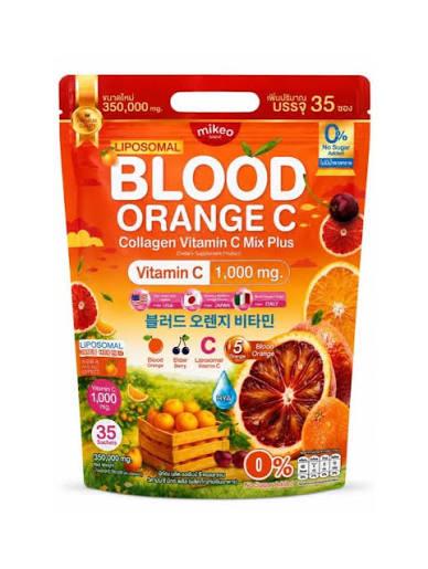 mikeo Blood Orange C Collagen Vitamin C Mix Plus - 35 Sachets