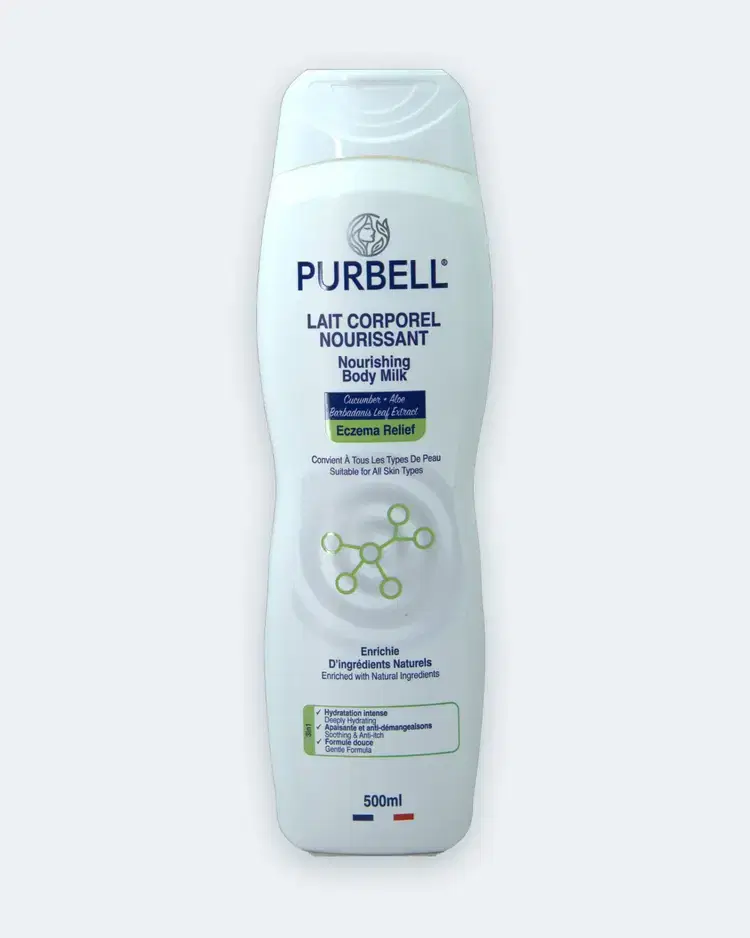 PURBELL Nourishing Body Milk - Eczema Relief - 500ml