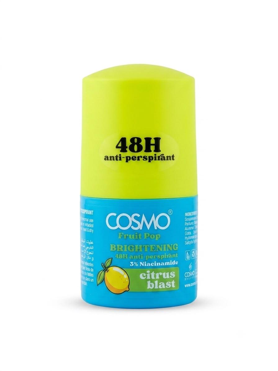cosmo brightening roll-on citrus blast 48H- 50ml