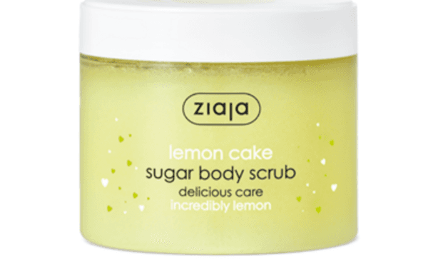 Ziaja Lemon Cake Sugar Body Scrub - 300ml