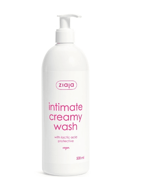 Ziaja Intimate With Lactic Acid Protective Creamy Wash - 500ml