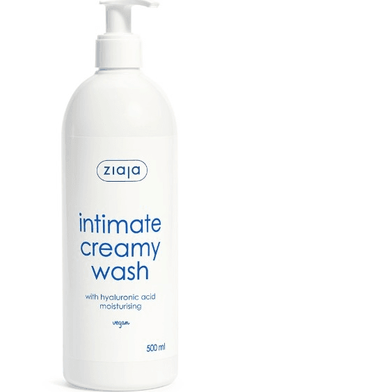 Ziaja Intimate With Hyaluronic Acid Moisturising  Creamy Wash - 500ml