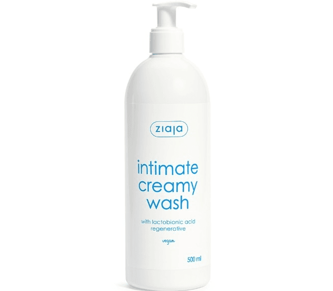 Ziaja Intimate With Lactobionic Acid Regenerative Creamy Wash - 500ml