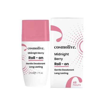 COSMOLIVE Midnight Berry Roll-On Gentle Deodorant - 50ml