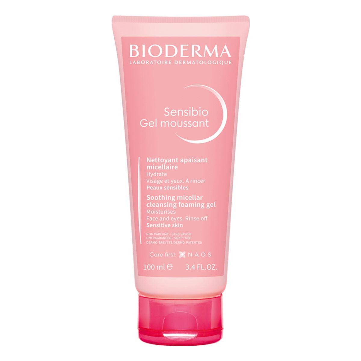 BIODERMA sensibio gel moussant soothing micellar cleansing foaming gel