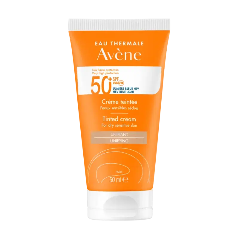 Avene Tinted Cream SPF50+ For Dry Sensitive Skin - 50ml