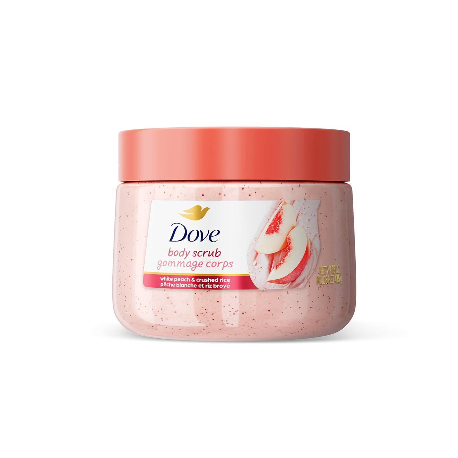 DOVE Body Scrub White Peach & Crushed Rice - 444g