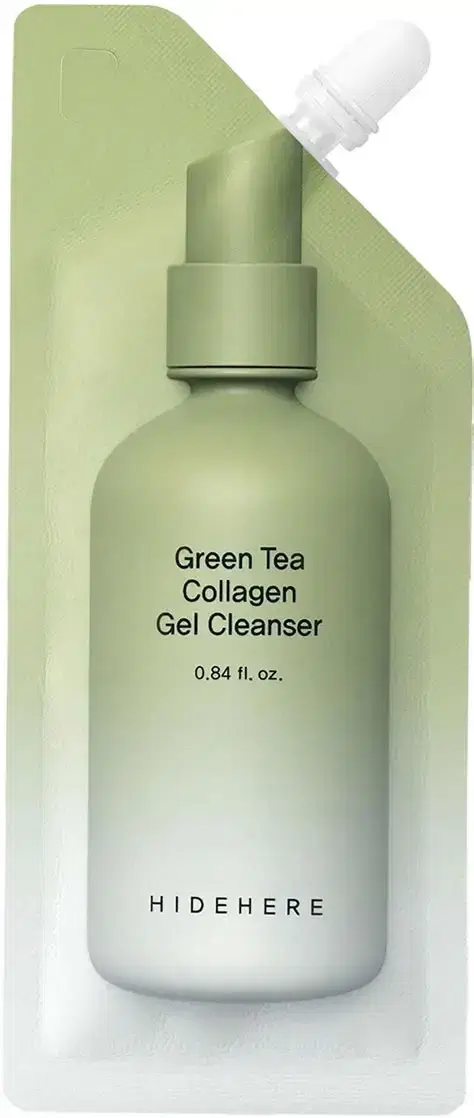 HIDEHERE Green Tea Collagen Gel Cleanser -25ml