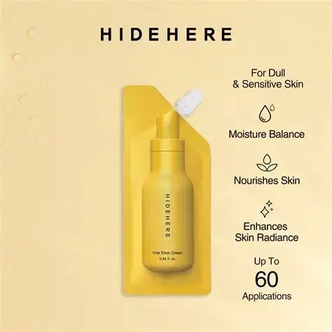 HIDEHERE Vita Elixir Cream -25ml