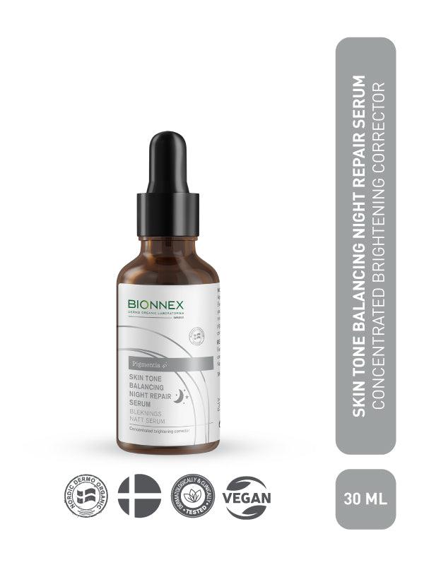 BIONNEX Pigemntia Skin Tone Balancing Night Repair Serum - 30ml