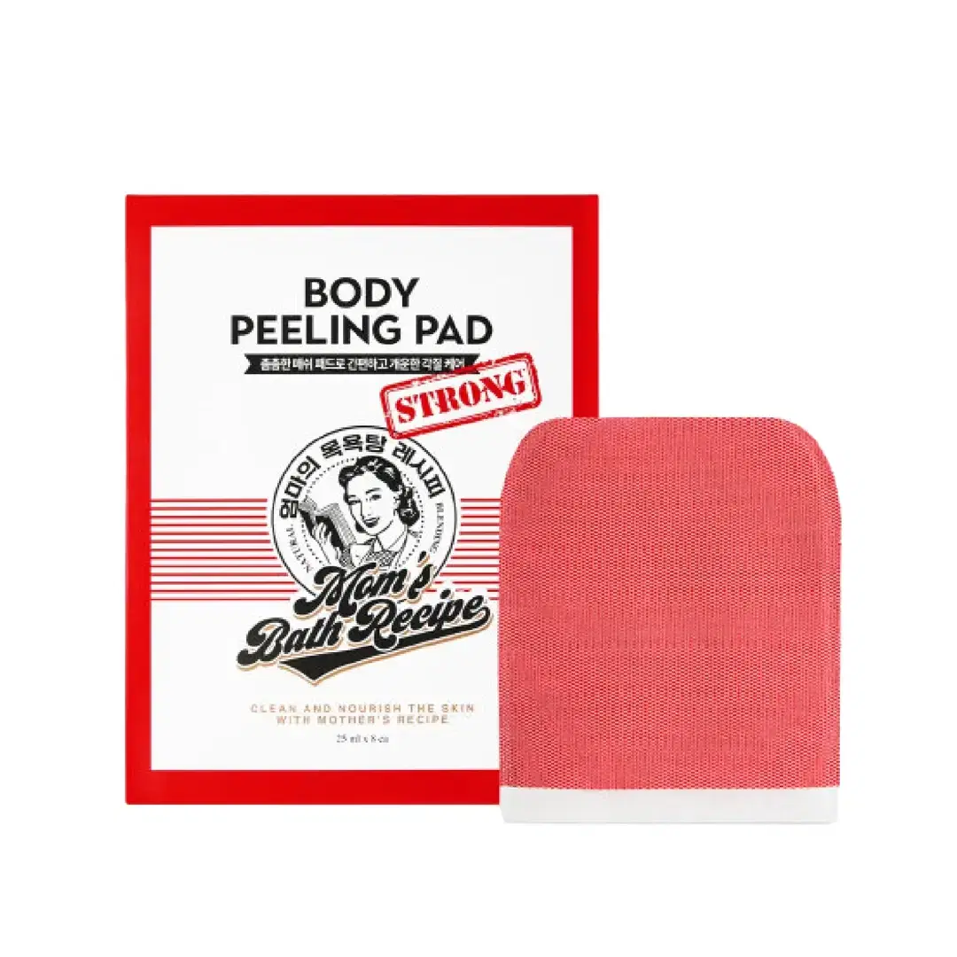 Mom's Bath Recipe Body Peeling Pad (Red) - 1 Piece * 25 ml
