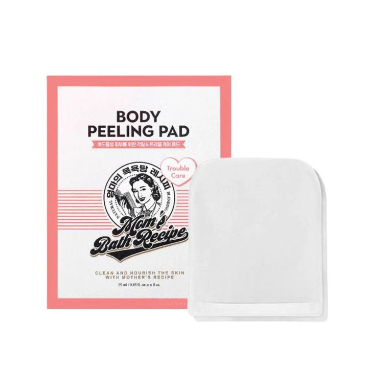 Mom's Bath Recipe Body Peeling Pad (Pink) - 1 Piece * 25 ml