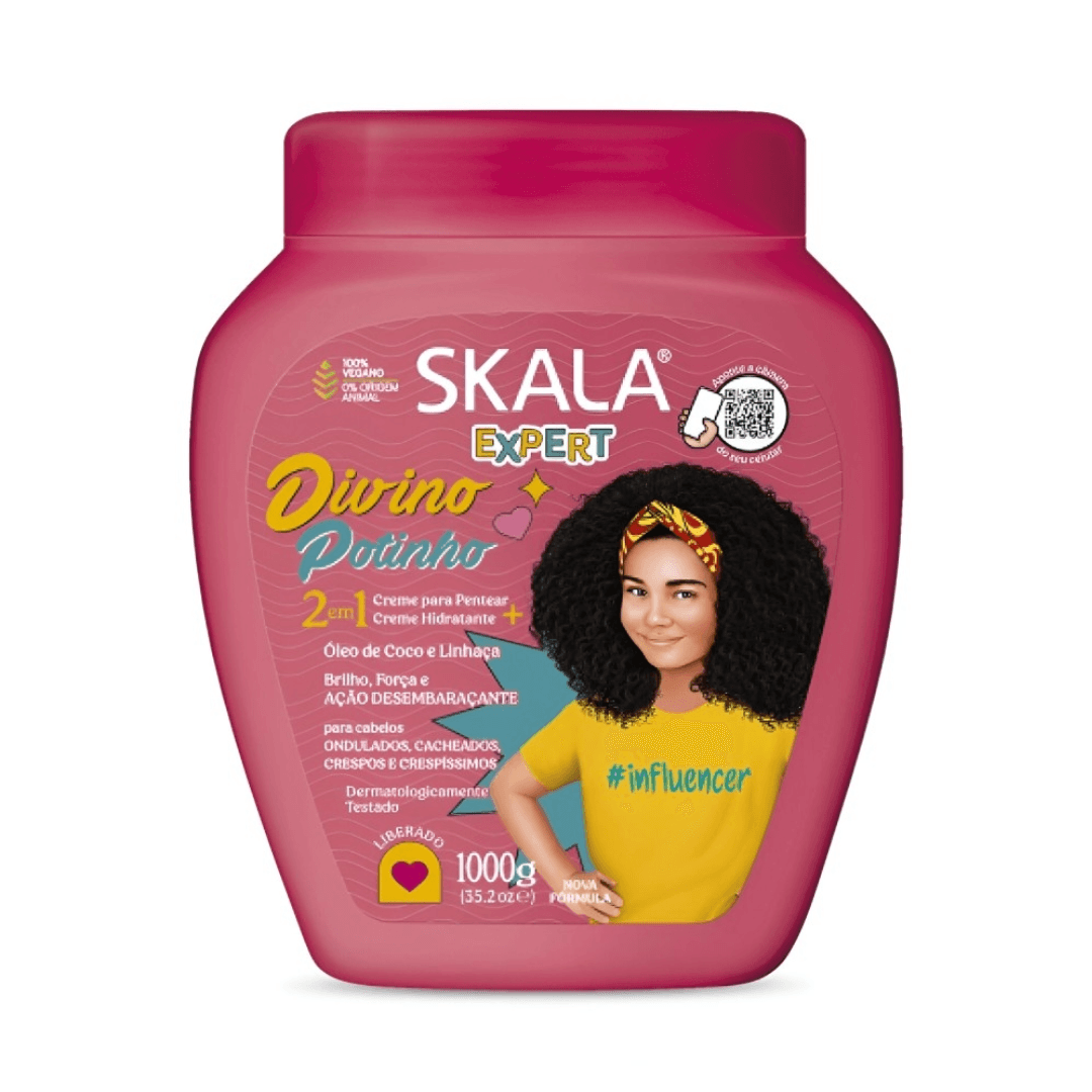 SKALA Divino Potinho 2in1 Treatment Cream + Leave-In - 1000g