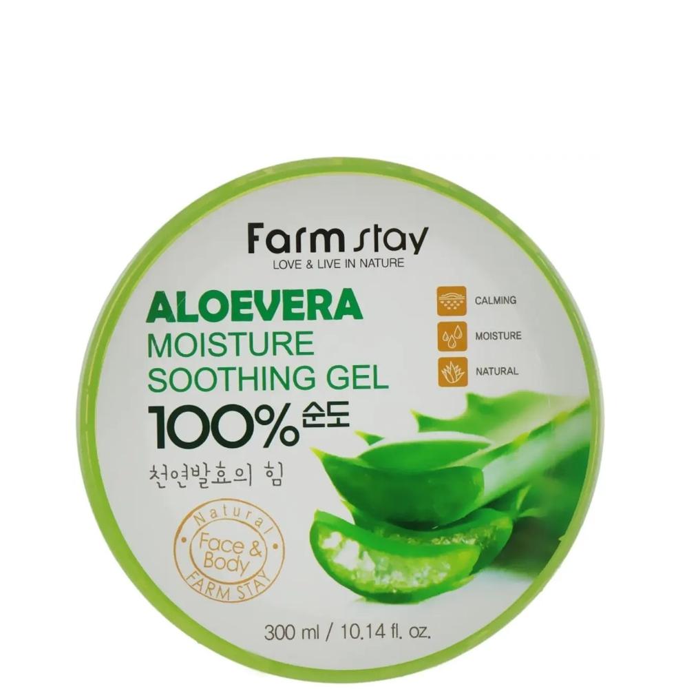 Farmstay Aloe Vera Moisture Sotthimg Gel - 300ml