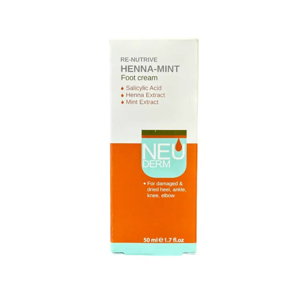 NEUDERM HENNA MINT Foot Cream-50ml