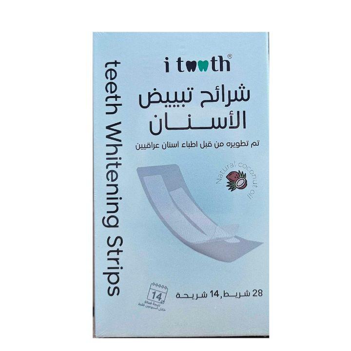 itooth teeth whitening strips - 28 strips