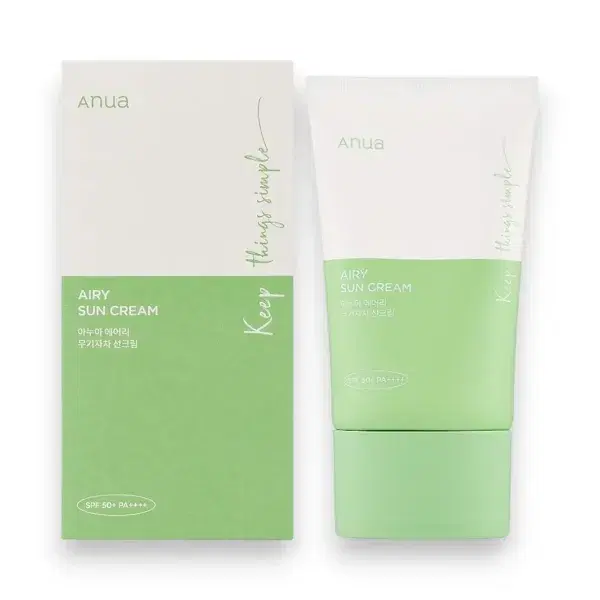 anua Airy Sun Cream SPF50 - 50ml