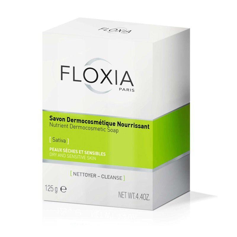 FLOXIA Nutrient Dermacosmetic Soap For Dry & Sensitive Skin [Sativa] - 125g