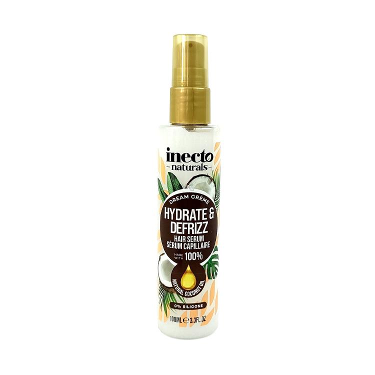inecto Hydrate & Defrizz Hair Serum with Coconut Oil - 100ml
