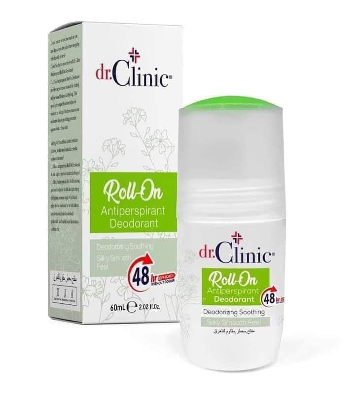 dr.Clinic Roll-On Antiperspirant Deodorant (Green) - 75ml