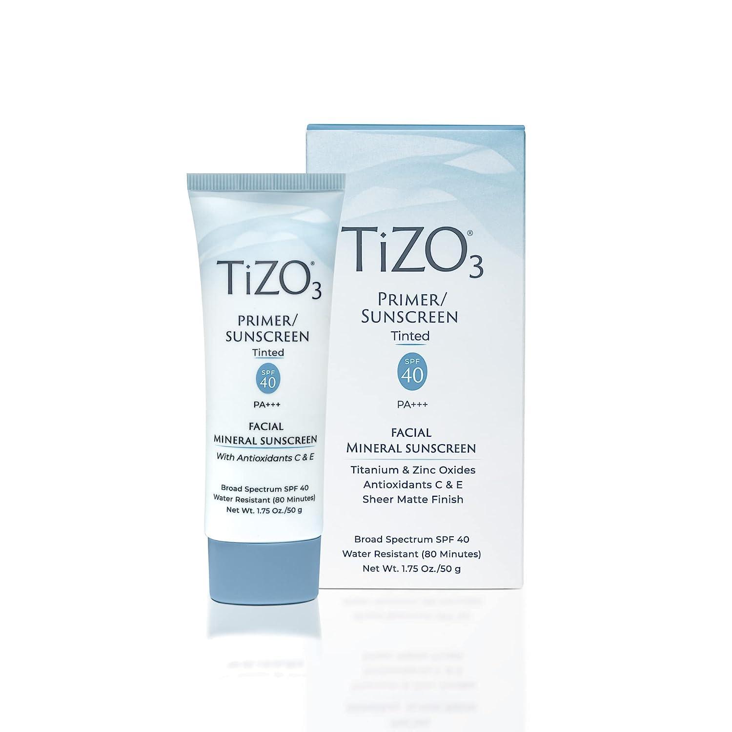 TiZO3 Facial Mineral Sunscreen Tinted SPF 40 - 50g