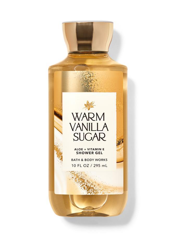 BATH & BODY warm vanilla sugar body wash