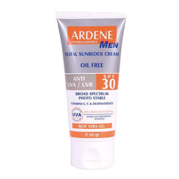 ardene men total sunblock spf 30