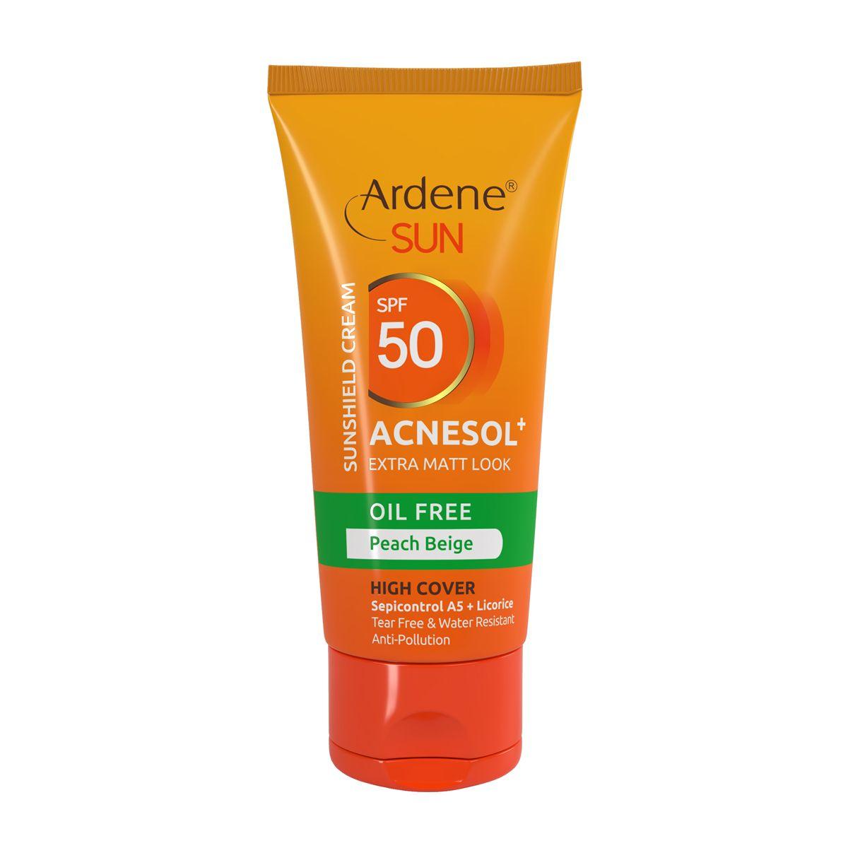 Ardene Acnesol SPF50 Oil Free Peach Beige - 50ml