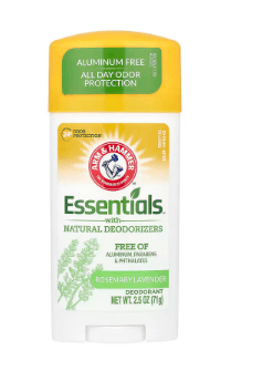 Arm & Hammer Essentials Rosemary Lavender Deodorant Stick - 71g