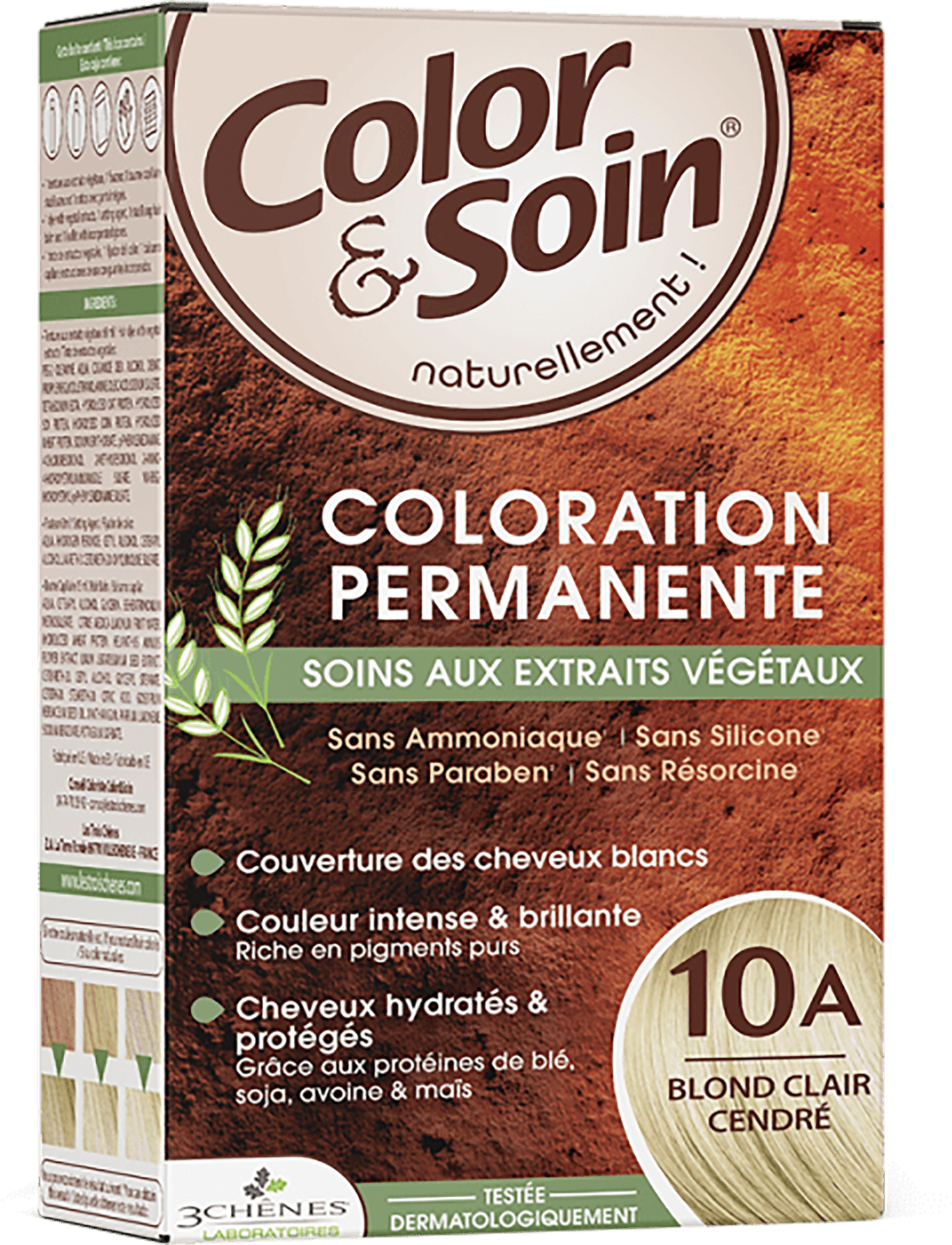 color&soin Hair Dye - 10A LIGHT ASH BLOND