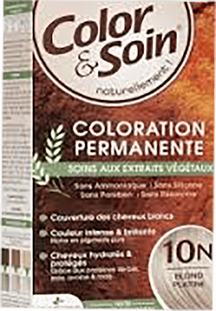color&soin Hair Dye - 10N PLATINIUM BLOND
