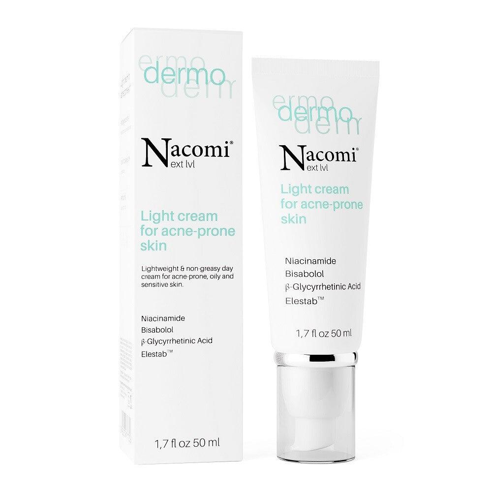 Nacomi Light Cream For Acne-Prone Skin - 50ml