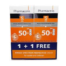 Pharmaceris S Suncream SPF50+ - 1+1 Free  - 50 ml