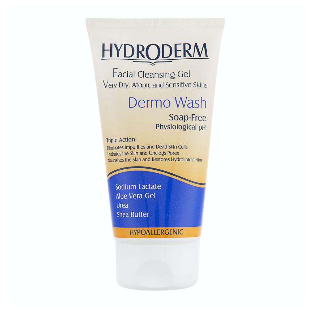 HYDRODERM Facial Cleansing Gel Dermo Wash Soap Free